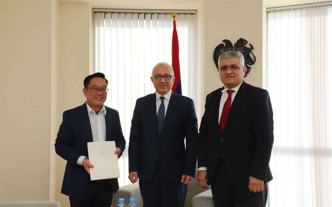 Appointment as Honorary Consul of the Republic of Armenia
